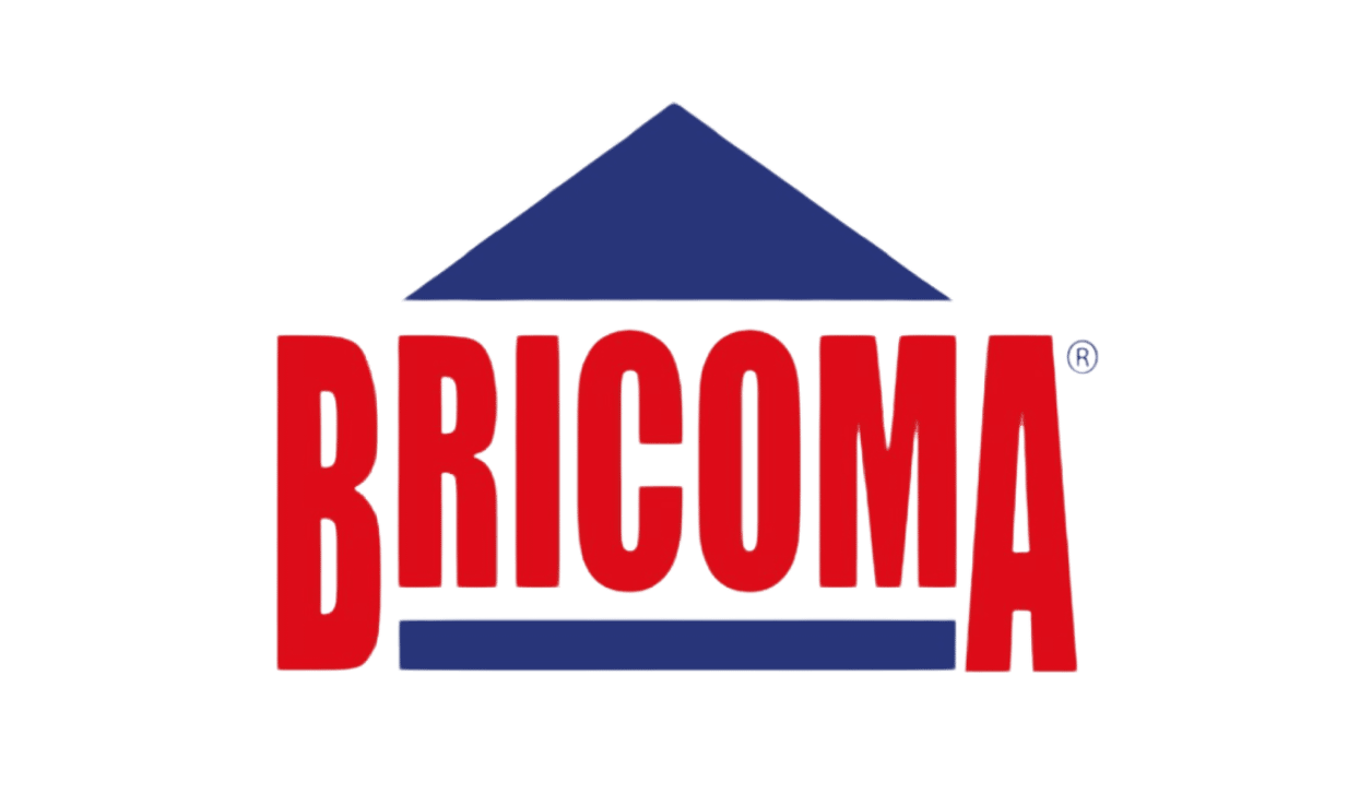 White Blue and Red Modern Company Business Card